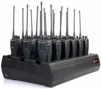 Eighteen Bay Rapid Desk Charger for Kenwood TK-3000 Rechargeable Two Way Radio