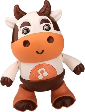 Electric Dancing Cow Musical Cow Baby Toy Cow Toy Musical Cow Dancing Toy Musical Cow Dancing Baby Toy Musical Toys Baby Music Toy Kid Toy Electric Toy Plastic Child The Swing Calf
