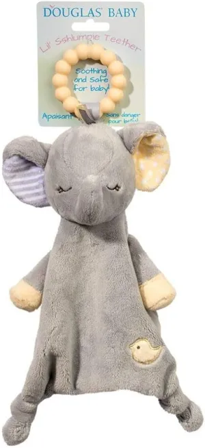 ELEPHANT Teething Ring Blankie (3/48)