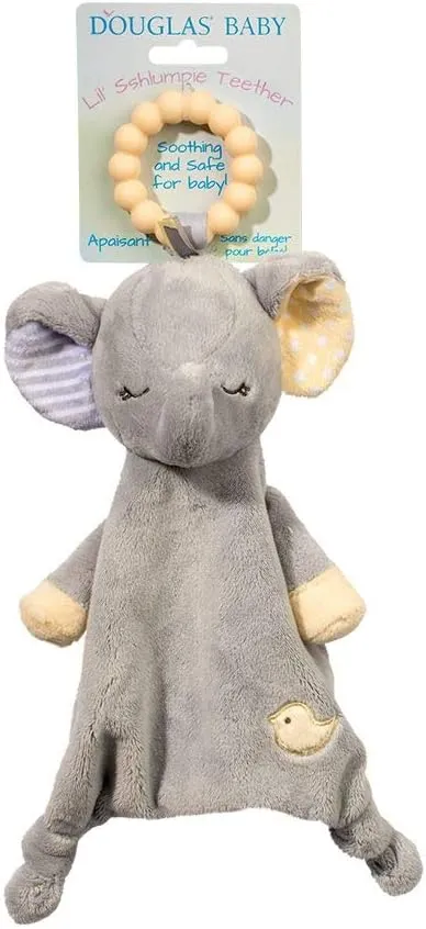 ELEPHANT Teething Ring Blankie (3/48)