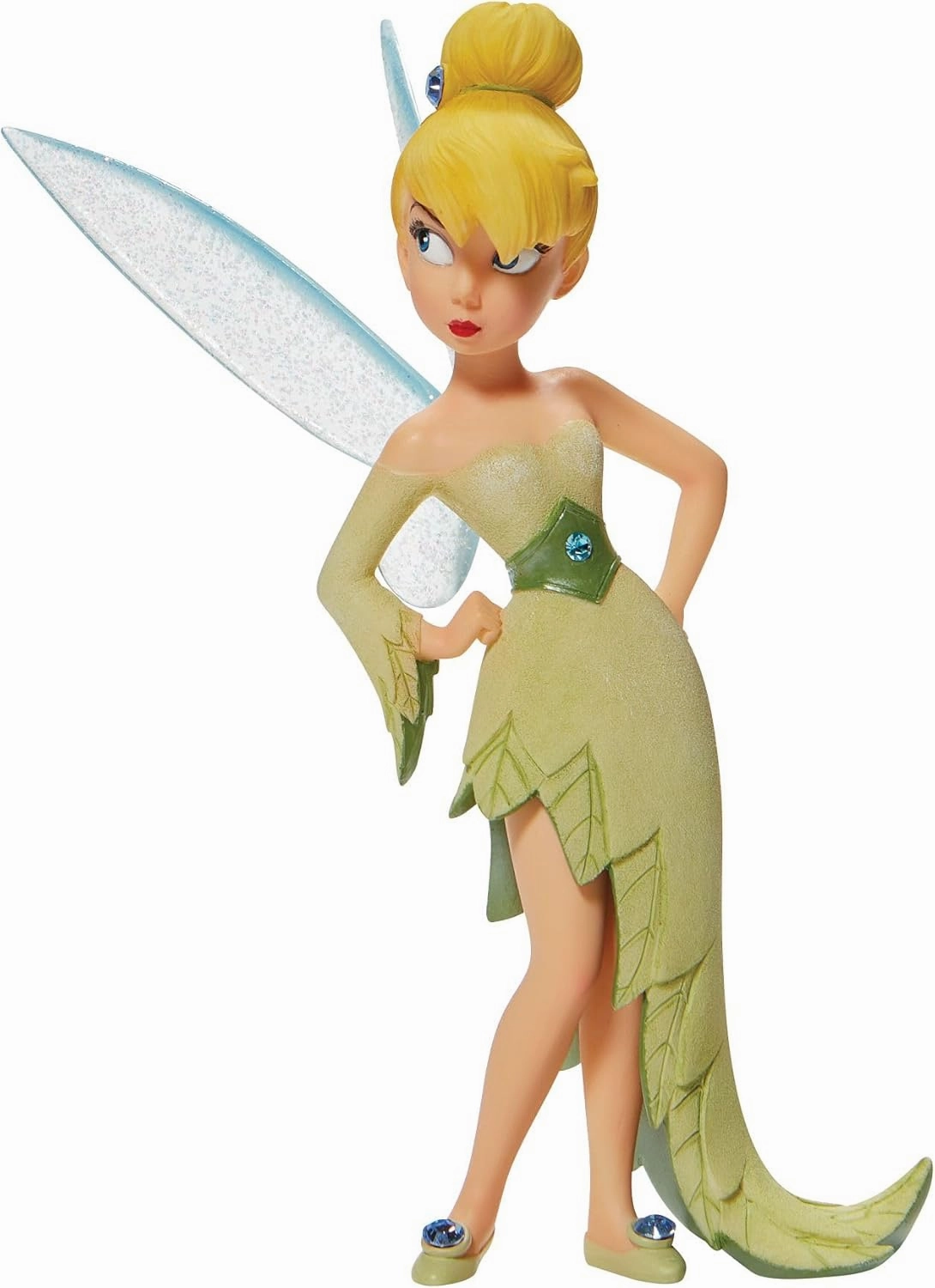 Enesco Disney Showcase Couture de Force Peter Pan Tinker Bell Figurine, 7.48 Inch, Multicolor