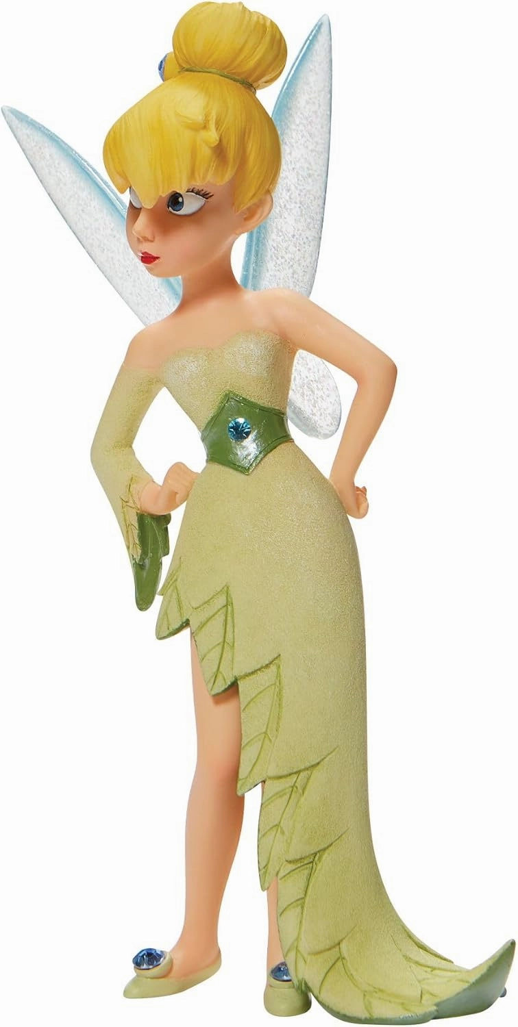 Enesco Disney Showcase Couture de Force Peter Pan Tinker Bell Figurine, 7.48 Inch, Multicolor