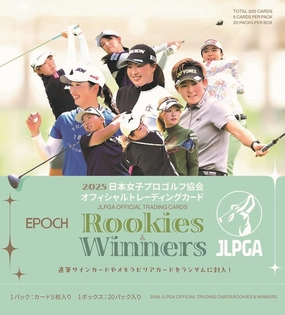 EPOCH 2025 JLPGA Japan Women's Pro Golf Association Official Card ROOKIES & Winners