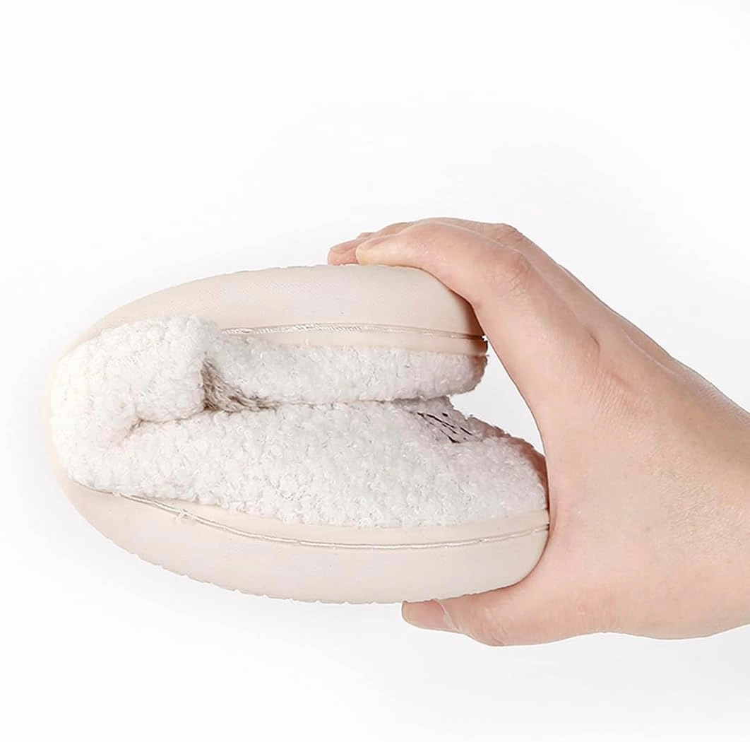 Espresso Martini Slippers for Women Men，Fuzzy Warm Martini Glasses Slippers，Funny Soft Creative Design House Shoes