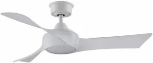 Fanimation MAD8530MW Indoor/Outdoor Ceiling Fan Motor, Matte White