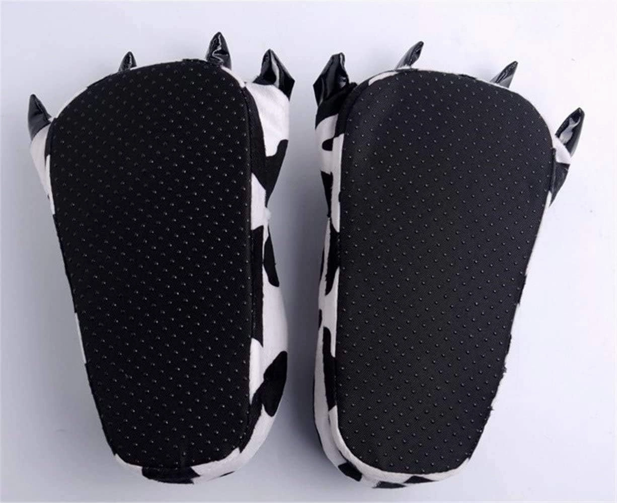 FashionFits Unisex Soft Plush Home Slippers Animal Costume Paw Claw Shoes