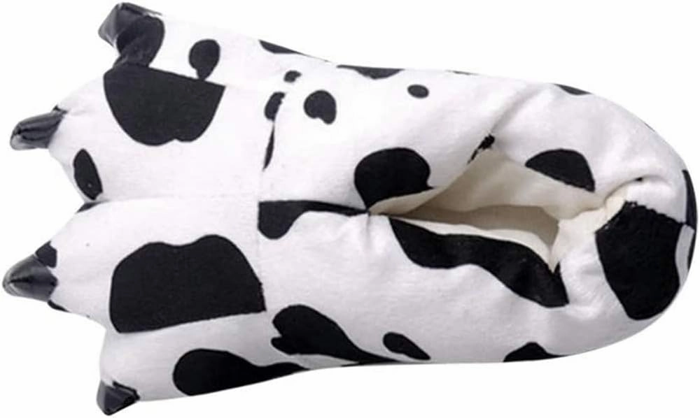FashionFits Unisex Soft Plush Home Slippers Animal Costume Paw Claw Shoes