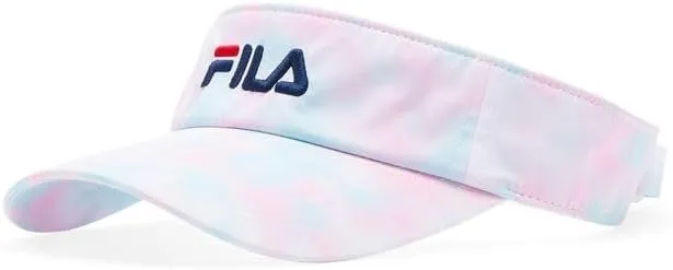 Fila Tie Dye Visor, WHT/CCND/FAQUA