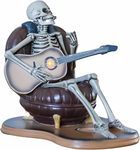 Finger in Box - Quirky Gag Gifts, Prank Gifts, Funny Desk Decor for Adults, Skeleton Playing Guitar