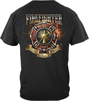 Firefighter T Shirt Firefighter | Firefighter Vintage Shirt FF2145