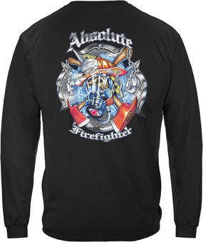 Firefighter T Shirt Firefighter | Absolute Firefighter Gas Mask Shirt FF2050