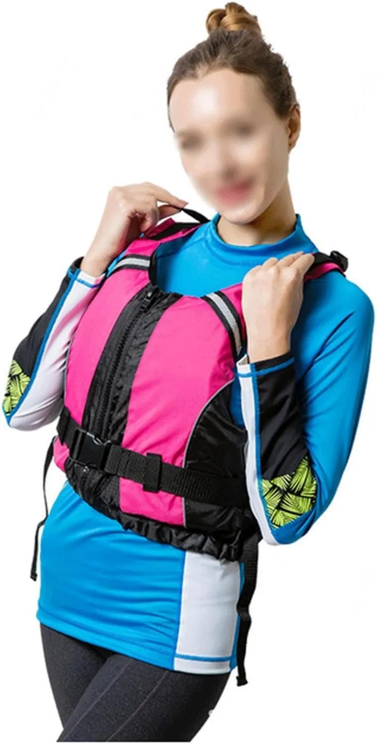 Fishing Life Vest | Paddle Board Life Jacket - Adjustable Snorkeling Vest with Adjustable Safety Buckle for Kayaking, Surfing, Paddle Boating