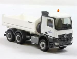 FloZ for Herpa for Benz Arocs S Meiller Dump Truck Military 1:87 Truck Pre-Built Model