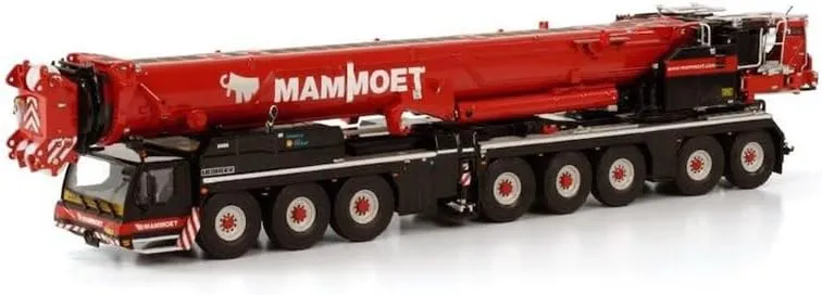 FloZ for Mammoet for Liebherr LTM 1650-8.1 Crane 1:50 Truck Pre-Built Model