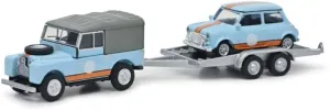 FloZ for Schuco 88 mit Hanger/for Mini British Racing 1:87 Truck Pre-Built Model