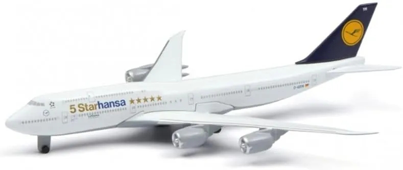FloZ for Schuco for Lufthansa 5 Starhansa for Boeing B747-8 D-ABYM 1:600 Aircraft Pre-Built Model