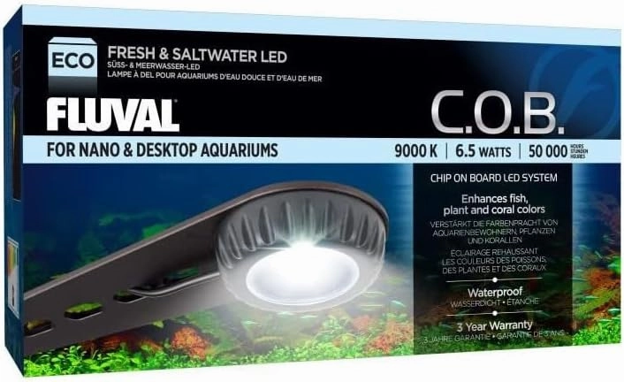 Fluval C.O.B. (Chip On Board) Nano Aquarium LED Lighting, 6.5 Watts