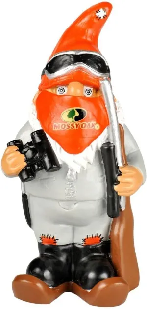 FOCO Forever Collectibles Entertainment Mossy Oak Garden GnomeHunter with Binoculars - Winter Version, Team Colors, One Size
