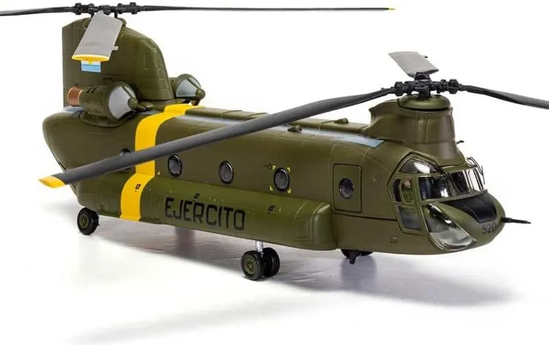 for Corgi for Boeing CH-47C Chinook AE-520 Argentine Army Falklands War 1982 Limited Edition 1/72 DIECAST Helicopter Pre-Built Model