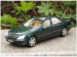 for NOREV for Mercedes for Benz for S55 W220 Butterfly 2000 Emerald 1:18 Truck Pre-Built Model