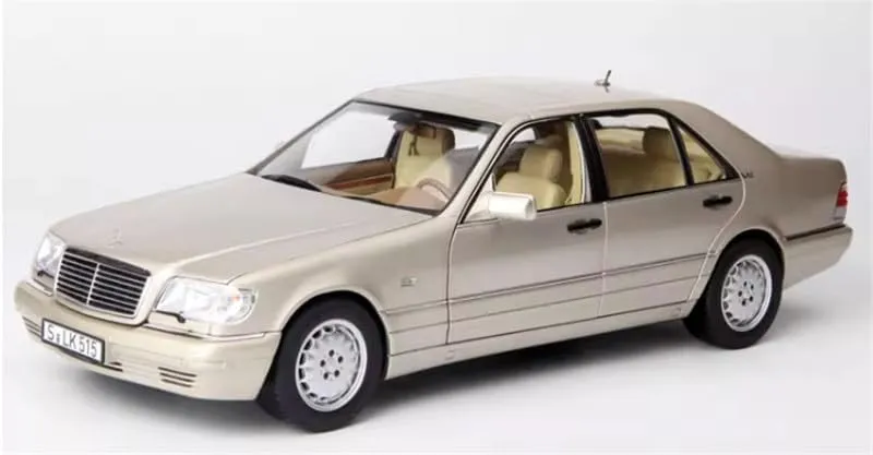 for NOREV for Mercedes for Benz for S600 for w140 1997 1:18 Truck Pre-Built Model