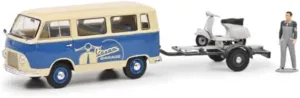 for Schuco for Ford for FK1000 Bus Trailer Motorcycle for Vesp 1:43 Car Pre-Built Model