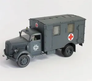 Forces of Valor for OPEL Blitz 4X4 Ambulance German France,1940 Limited Edition 1/32 DIECAST Tank Pre-Built Model