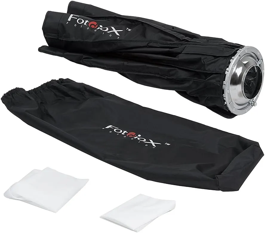 Fotodiox EZ-Pro Deep Parabolic Softbox 28in (70cm) - Quick Collapsible Softbox with Bowens Speedring for Bowens, Interfit and Compatible Lights