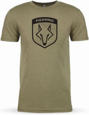 FOXPRO Standard Shirt Foxhead Topo Olive S, Small
