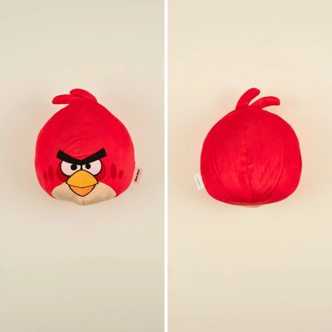 Franco Gaming Bedding Super Soft Plush Decorative Pillow, One Size, Angry Birds