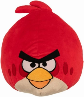 Franco Gaming Bedding Super Soft Plush Decorative Pillow, One Size, Angry Birds