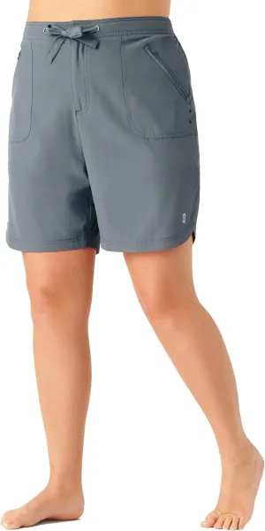 Free Country Women's Plus Size Bermuda Board Short II