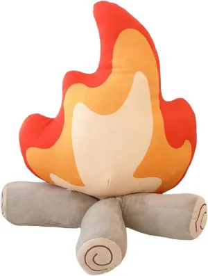 Funny Flame Pillow Simulation Sleeping Pillow, Soft Needfire Plush Toy Needfire Plush Doll Plush Toy for Living Room Bedroom Car Home Gifts, 40cmx45cm