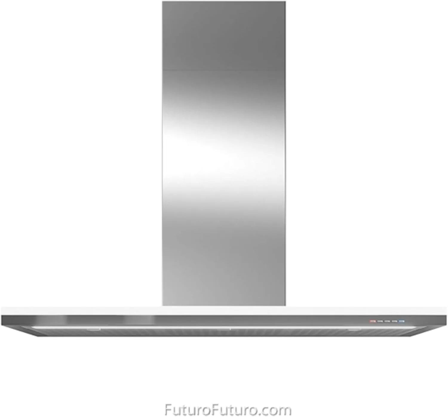 Futuro Futuro Range Hood 36" 940-CFM | Streamline | Wall Mount Stainless Steel Vent Hood | Modern Italian Exhaust Hood | Energy-Efficient LED, Ultra-Quiet with Blower