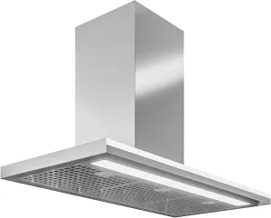Futuro Futuro Range Hood 36" 940-CFM | Streamline | Wall Mount Stainless Steel Vent Hood | Modern Italian Exhaust Hood | Energy-Efficient LED, Ultra-Quiet with Blower