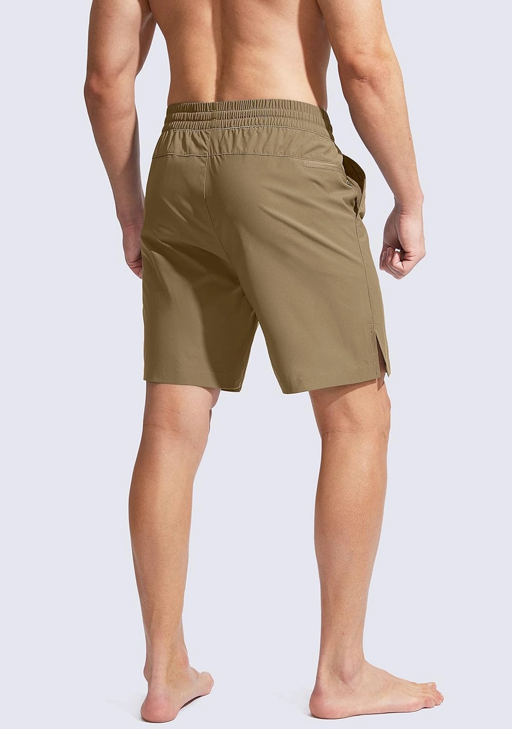 G Gradual Men's Swim Trunks Quick Dry Bathing Suit Beach Board Shorts for Men with Zipper Pockets and Mesh Lining