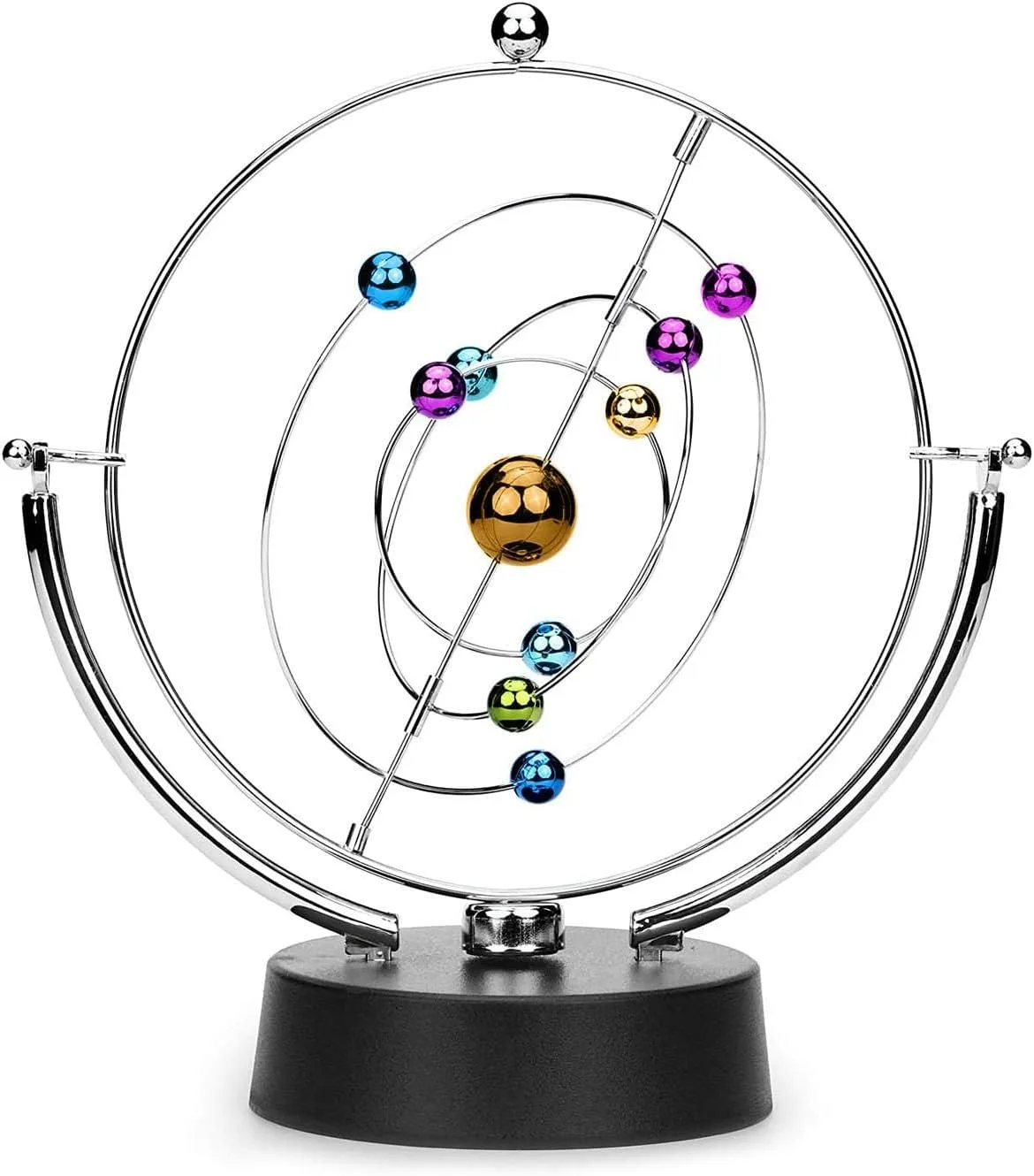 Galaxy Kinetic Art Science Kit Kinetic Art Asteroid Science Desk Toy Home Decorations Electronic Perpetual Motion