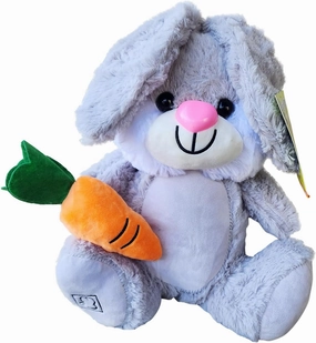 GearsOut Farting Rabbit Plush Pooter Cottontail Gag Gift with Fake Fart Sounder Button Lucky Foot Joke Gift for Kids Christmas Birthdays Valentines Day Easter Basket Filler