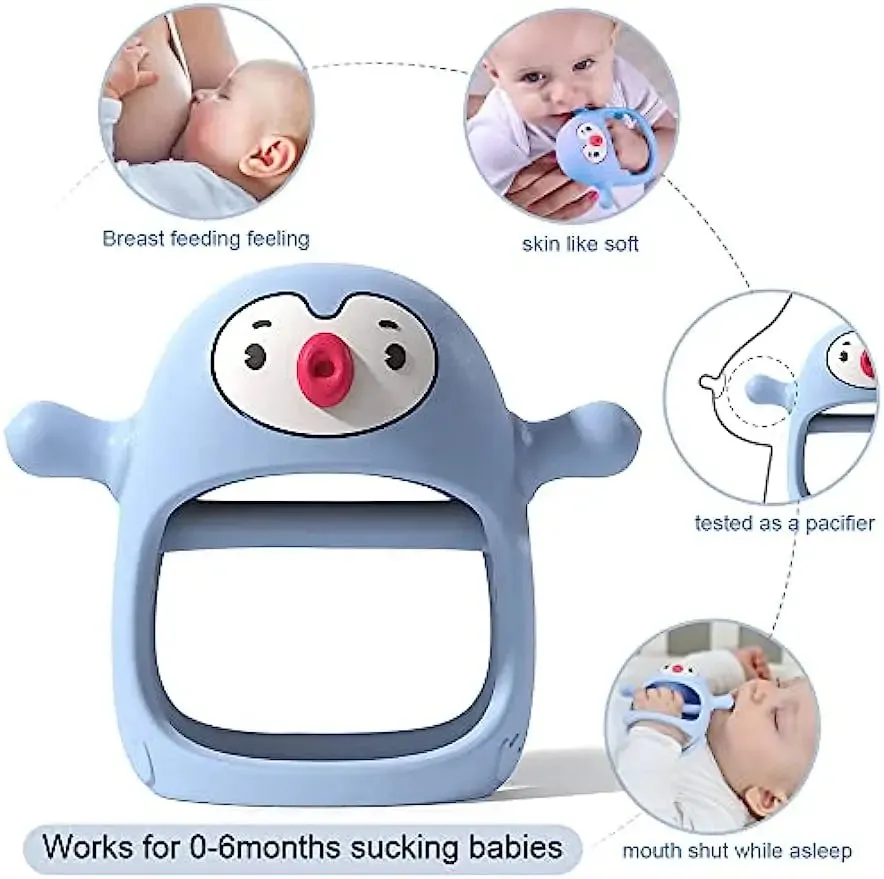 Gentle Relief For The Gums - Silicone Teething Ring