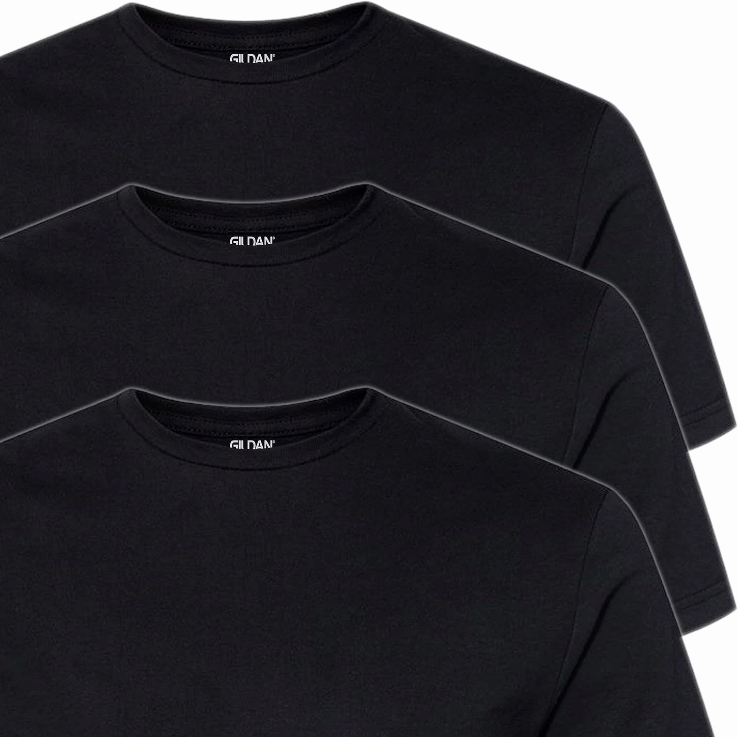Gildan Men's Cotton Stretch T-Shirts, Multipack