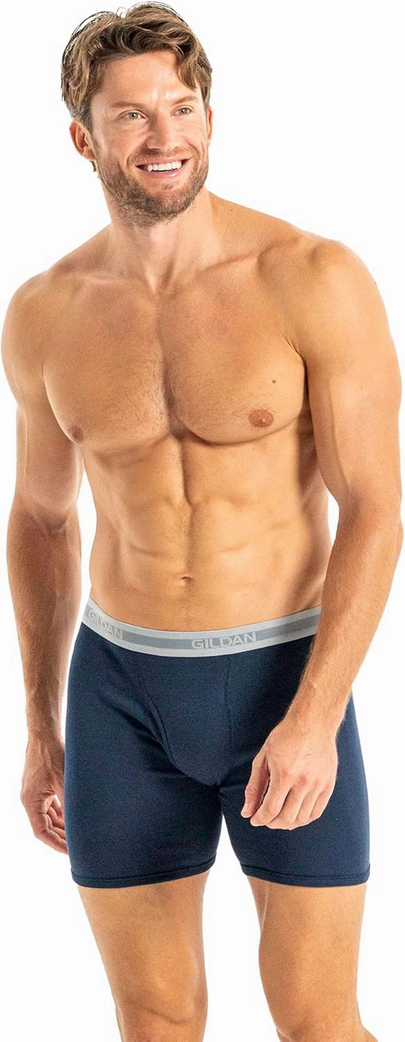 Gildan Men's Underwear Boxer Briefs, Multipack