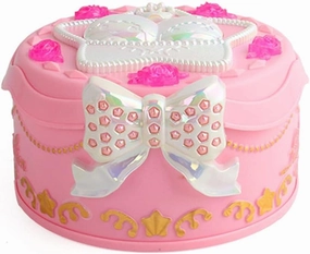 Girls Musical Jewelry Boxes Ballerina Rotating Music Box Gramophone Toys for Children Kids Birthday Gifts(Black-JoJo's Bizarre Adventure1)
