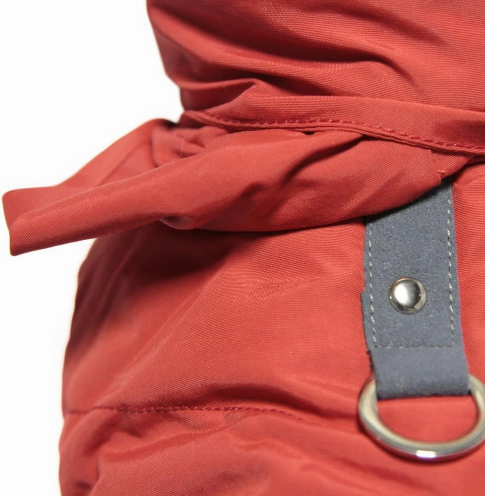 Gooby Wind Parka for Dogs, Small, Red
