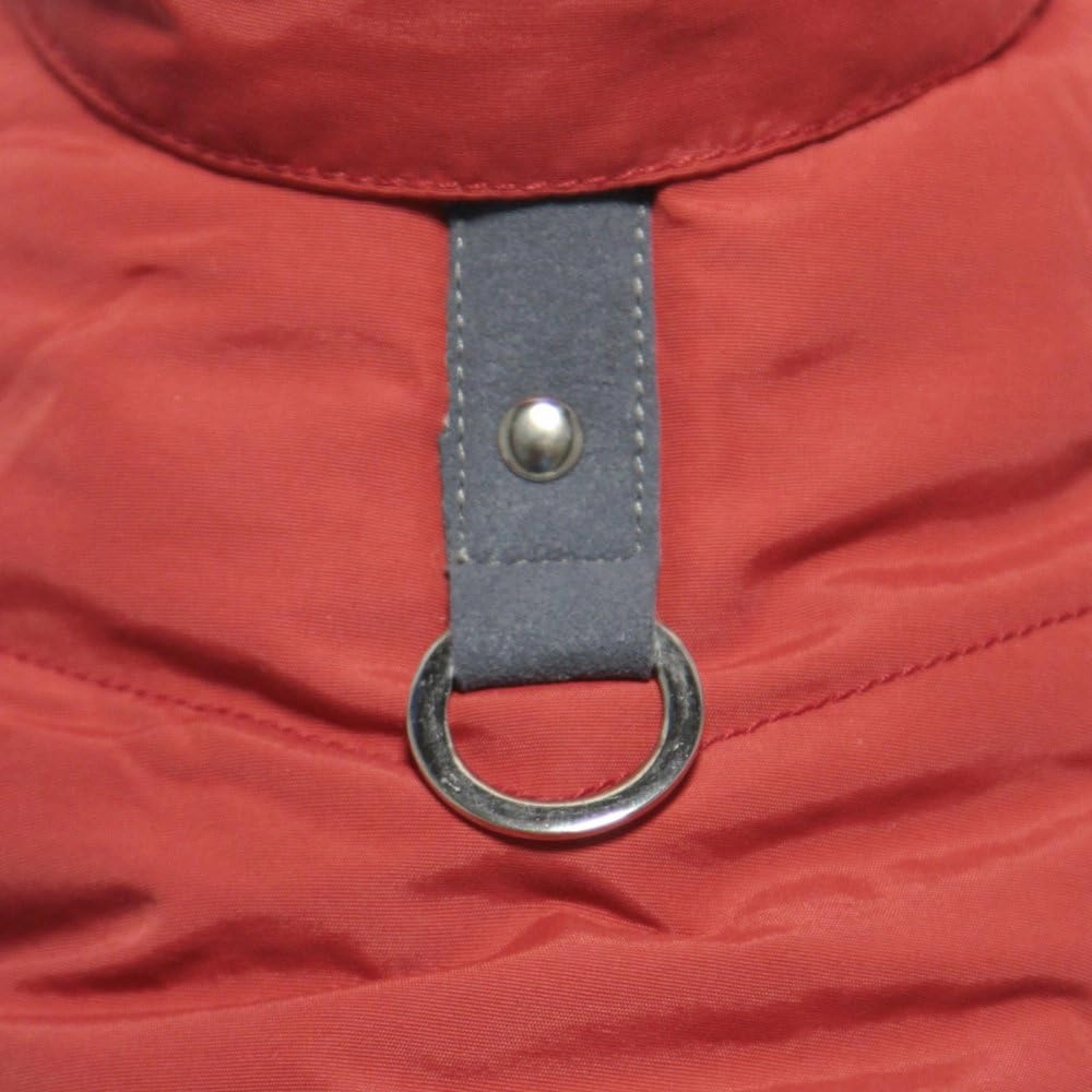 Gooby Wind Parka for Dogs, Small, Red