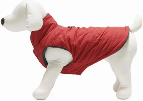 Gooby Wind Parka for Dogs, Small, Red