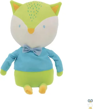 GooseWaddle Luxury Soft Tripp Baby Plush Doll, Ultra Comfort Soothing Material for Infant and Toddlers, Slim Legs and Easy Grab Ears for Safe Play, Machine Washable 100% Polyester (Fox)