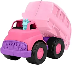 Green Toys Disney Baby Exclusive Minnie Mouse Recycling Truck - Pretend Play, Motor Skills, Kids Toy Vehicle. No BPA, phthalates, PVC. Dishwasher Safe, Recycled Plastic, Made in USA.