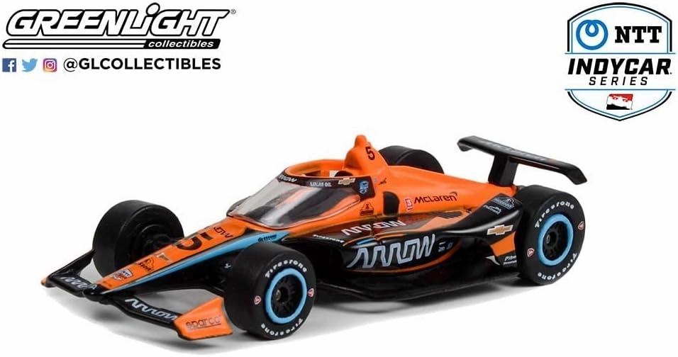 Greenlight 11532 2022 NTT IndyCar Series - #5 Pato O'Ward/Arrow Mc Laren SP, Arrow 1:64 Scale Indy 500