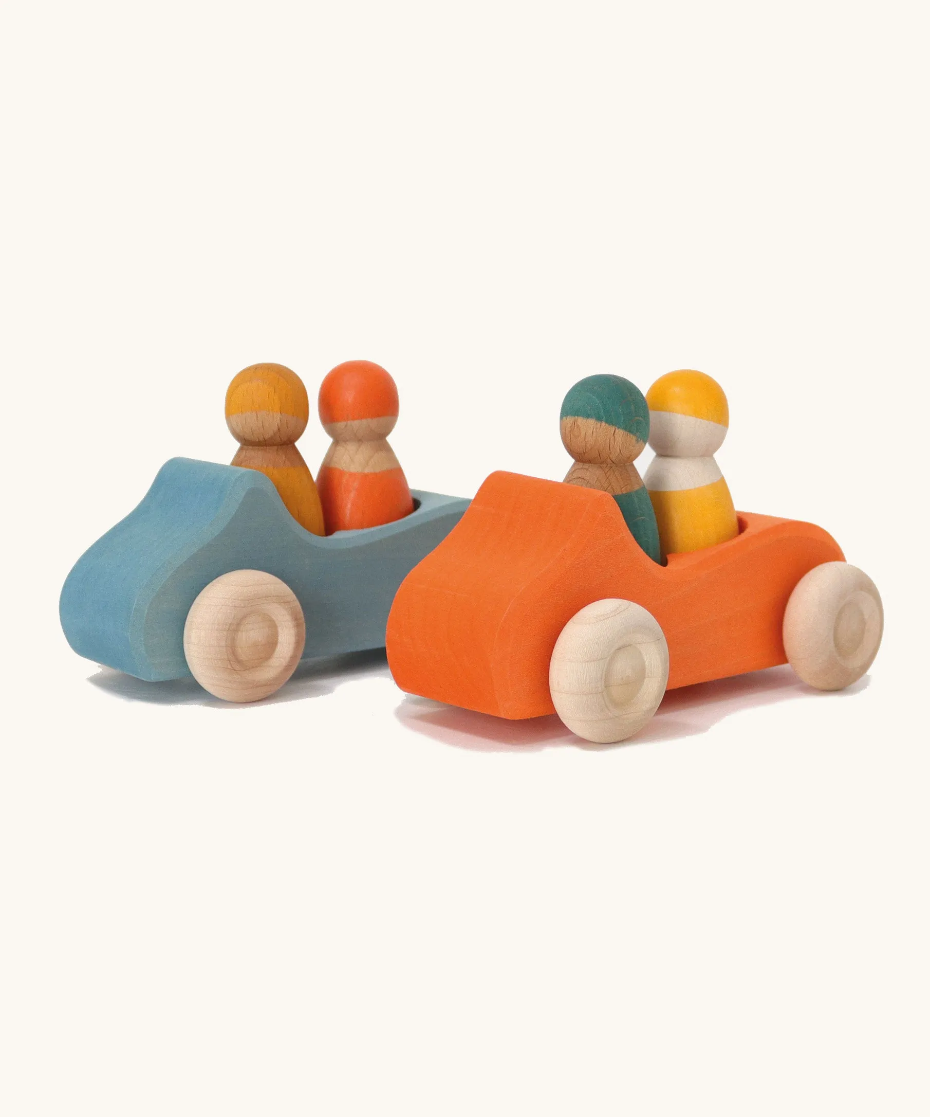 Grimm's Large Convertible Car - Orange