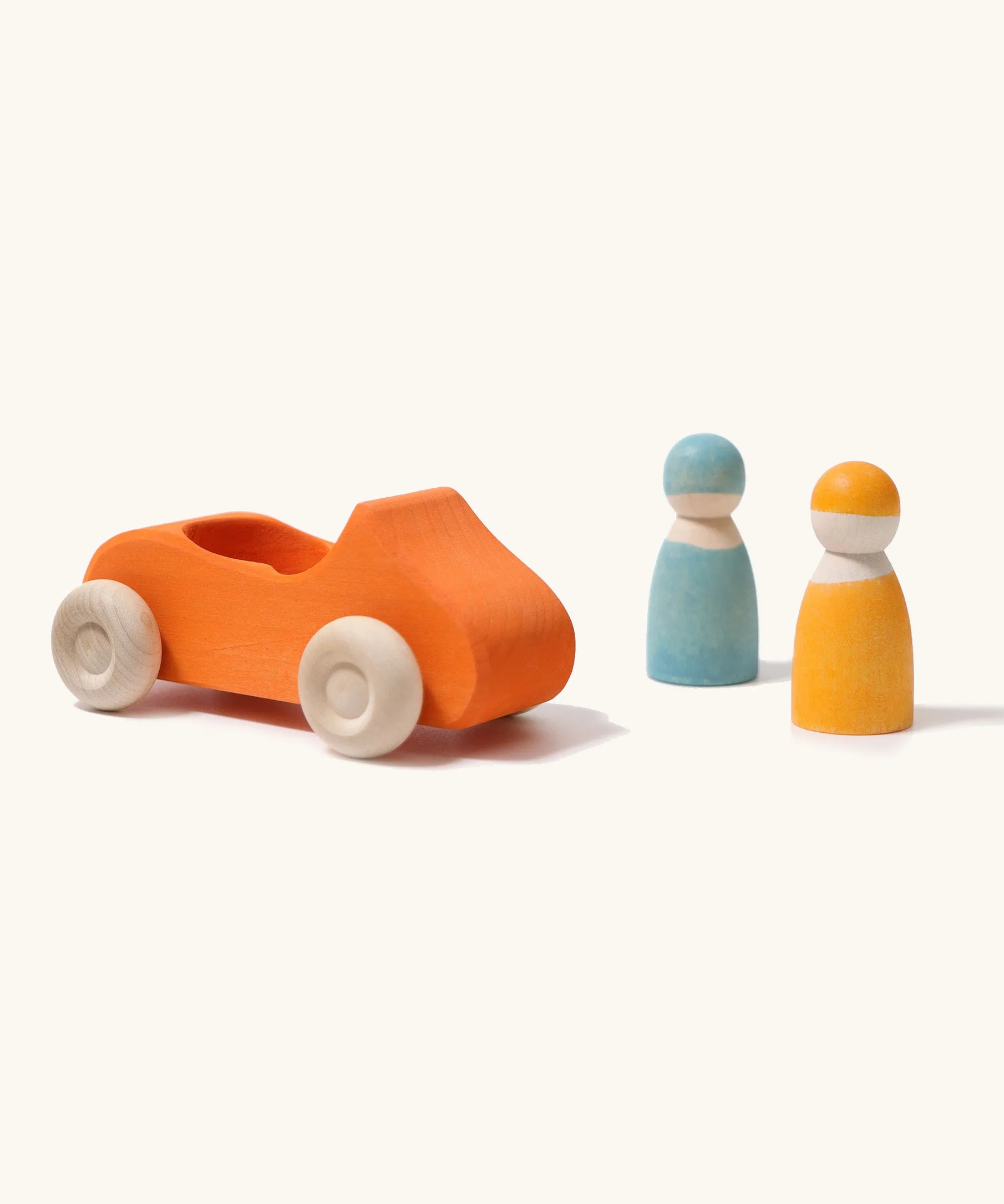 Grimm's Large Convertible Car - Orange